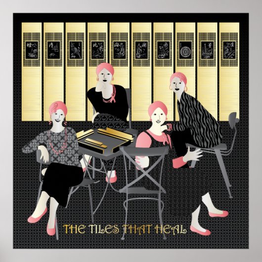 Mah Jongg The Tiles That Heal Poster (Voorkant)