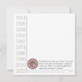 Mah Jongg Tijger Kaart (Achterkant)