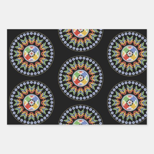 Mah Jongg Tiles Inpakpapier Vel (Voorkant)