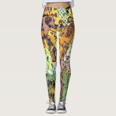 Mah Jongg  Tiles Leggings (Voorkant)