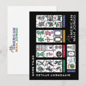 Mah Jongg Tiles Same (Voorkant / Achterkant)