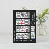 Mah Jongg Tiles Same (Staand voorkant)