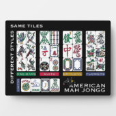 Mah Jongg Tiles Same Fotoplaat (voorkant)