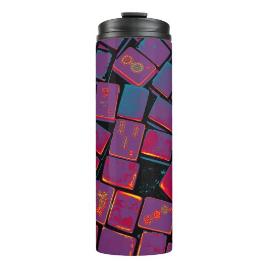 Mah Jongg Tiles Tumbler Thermosbeker (Voorkant)