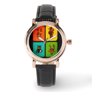 Mah Jongg Tiles Watch Horloge