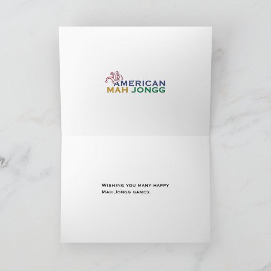 Mah Jongg Tiles Zelfde Kaart (Binnen)