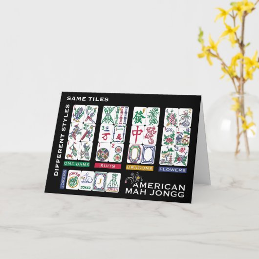 Mah Jongg Tiles Zelfde Kaart (Gele Bloem)