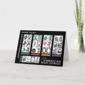 Mah Jongg Tiles Zelfde Kaart (Voorkant)