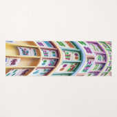 Mah jongg Tromp L'oeil Yoga Mat (Voorkant (horizontaal))