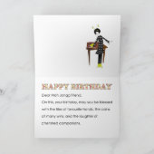 Mah Jongg Verjaardagsbanner Kaart (Binnen)