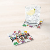 Mah Jongg Vogels Papier Onderzetters (Insitu)