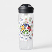 Mah Jongg Vrienden Waterfles (Voorkant)