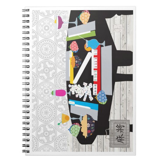 Mah Jongg Win Notitieboek (Voorkant)