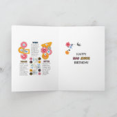 Mah Jongg Winds Birthday Kaart (Binnen)