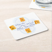 Mah Jongg Winds Kartonnen Onderzetters (Schuin)