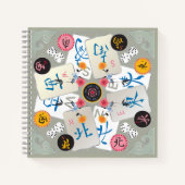 Mah Jongg Winds Notitieboek (Voorkant)