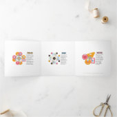 Mah Jongg Winds Trifold Kaart (Binnen)