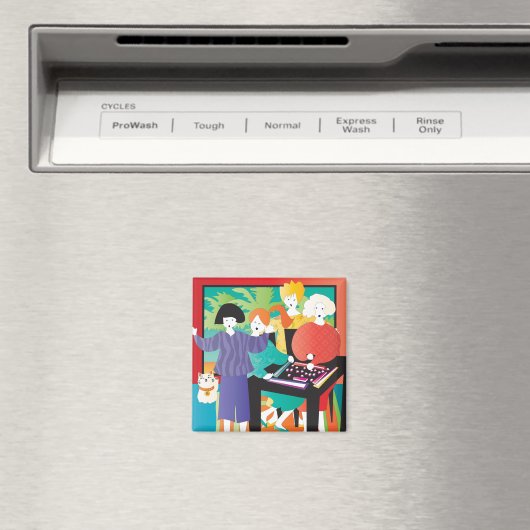 Mah Jongg Winner2 Magneet (Insitu (Vaatwasser))