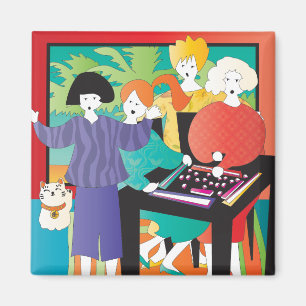 Mah Jongg Winner2 Magneet