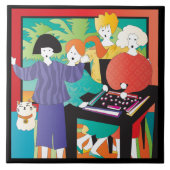 Mah Jongg Winner2 Tegeltje (Voorkant)