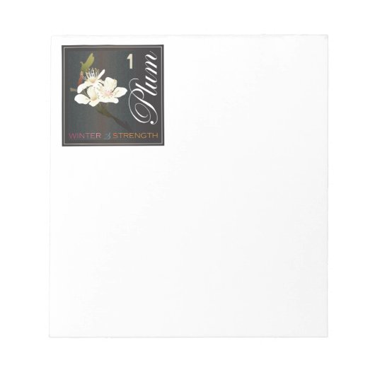 Mah Jongg Winter Notitieblok (Voorkant)