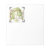 Mah Jongg Winter Willow Notitieblok (Voorkant)