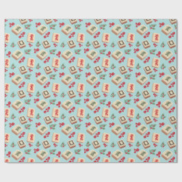 Mah Jongg Wrapping Paper Cadeaupapier