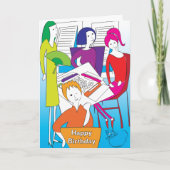 Mah Jongg Yes Birthday Kaart (Voorkant)