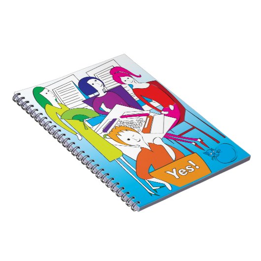 Mah Jongg Yes Notitieboek (Rechterzijde)