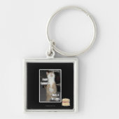 Mah tummy is blij sleutelhanger (Voorkant)