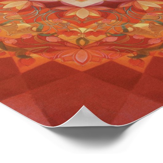 Maha Durga Yantra Poster (Hoek)