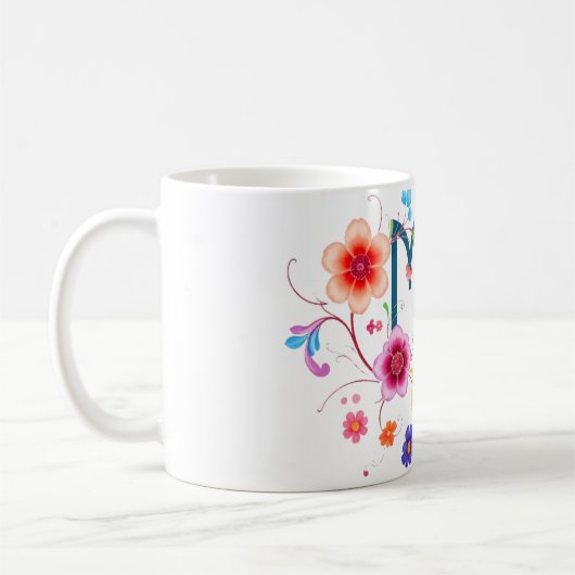 MAHA Floral Koffiemok (Links)