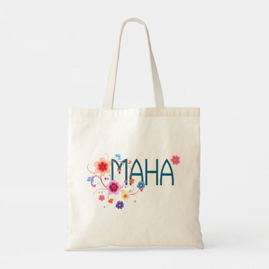 MAHA Floral Tote Bag (Achterkant)