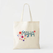 MAHA Floral Tote Bag (Voorkant)