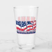 MAHA, maak Amerika weer gezond Glas (Achterkant)