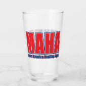 MAHA, maak Amerika weer gezond Glas (Voorkant)