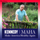 MAHA Maak Amerika weer gezond Kennedy Garden🇺🇸 Poster