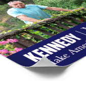 MAHA Maak Amerika weer gezond Kennedy Garden🇺🇸 Poster (Hoek)