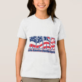 MAHA, maak Amerika weer gezond Tri-Blend Shirt (Voorkant)