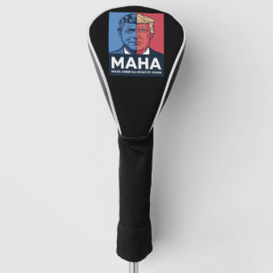 MAHA Maak Amerika Weer Gezond Trump 2024 Golfheadcover