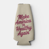 MAHA maakt Amerika weer gezond en patriottisch Flesjeskoeler (Voorkant)