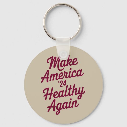 MAHA maakt Amerika weer gezond en patriottisch Sleutelhanger (Voorkant)