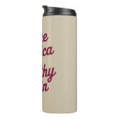 MAHA maakt Amerika weer gezond en patriottisch Thermosbeker (Geroteerd rechts)