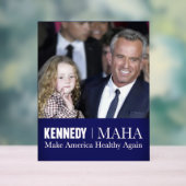 MAHA Make America Healthy Again Kennedy Kind 🇺🇸 Acryl Bord (Neutraal)