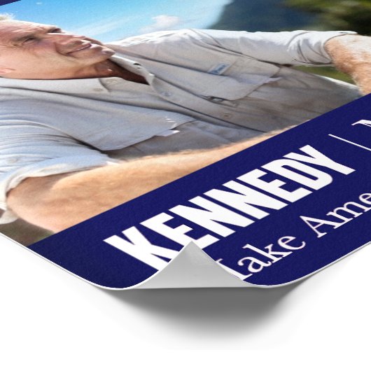 MAHA Make America Healthy Again Kennedy RFK jr🇺🇸 Poster (Hoek)