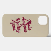 MAHA Make America Healthy Again Patriottisch Case-Mate iPhone Case (Achterkant (horizontaal))