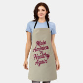 MAHA Make America Healthy Again Patriottisch Schort (Gedragen)