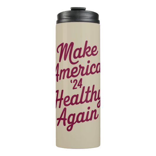 MAHA Make America Healthy Again Patriottisch Thermosbeker (Voorkant)