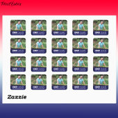 MAHA Make America Healthy Again RFK jr. Kennedy Vierkante Sticker