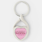 MAHA Mama, Maak Amerika weer gezond Roze 🇺🇸 Sleutelhanger (Voorkant)